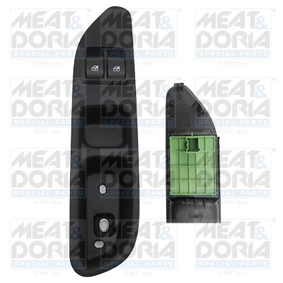 Switch, window regulator